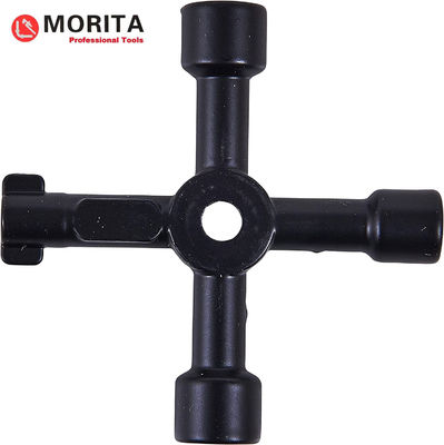 comprare Strumenti idraulici 4 vie utilità multifunzionale chiave, contatore elettrico scatola chiave radiatore chiave sanguinamento chiave gas chiave lega di zinco online manufacture