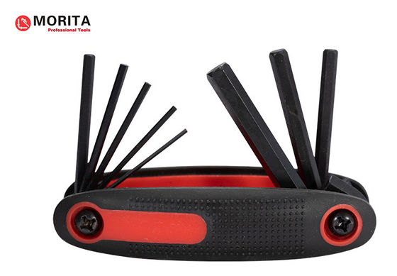 comprare Kit chiave a brugola pieghevole 8 pezzi acciaio CR-V 1.5mm, 2mm, 2.5mm, 3mm, 4mm, 5mm, 6mm, 8mm/T9, T10, T15, T20, T25, T27, T30, T40 online manufacture