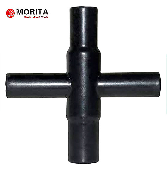 Strumenti idraulici 4 Way Sillcock Key 4 chiavi a spillo Dimensioni-1/4??, 9/32??, 5/16??, 11/32?? (1 pacchetto) Acciaio inossidabile