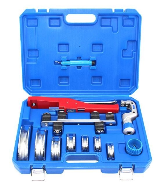 Kit di curvatura multipipe 90° 6,8,10,12,16,19,22 mm, 1/4'', 5/16'', 3/8'', 1/2'', 5/8'', 3/4'', 7/8&quot; Leghe di alluminio