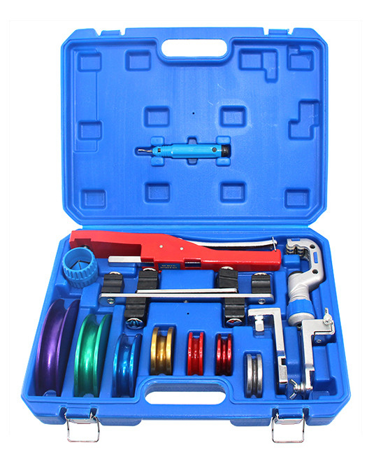 Kit di curvatura multipipe 90° 6,8,10,12,16,19,22 mm, 1/4'', 5/16'', 3/8'', 1/2'', 5/8'', 3/4'', 7/8&quot; Leghe di alluminio