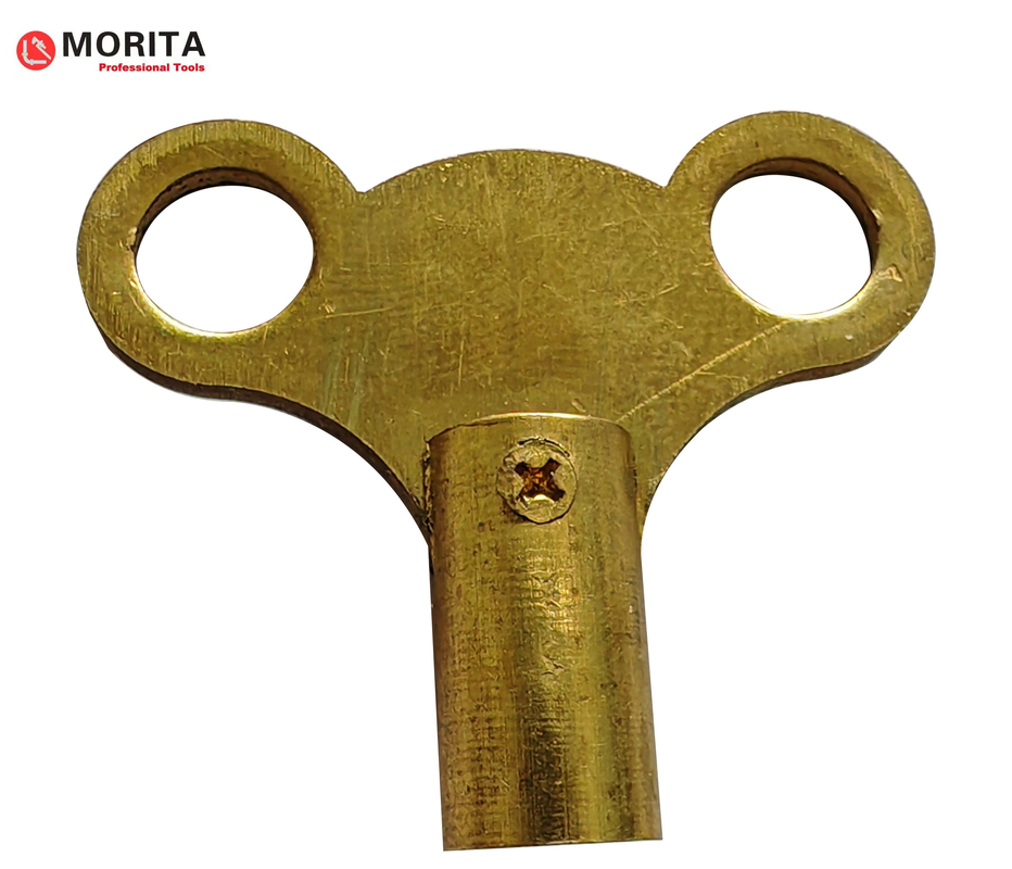 Strumenti idraulici chiave di sanguinamento in ottone solido radiatore di ottone sanguinatore montato nella maggior parte dei sistemi di riscaldamento del radiatore nel Regno Unito.