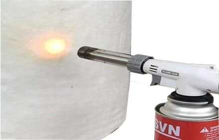 Strumenti idraulici tappeto di saldatura a più strati 290*200mm barriera di combustione adatta fibra di alluminio-silicio