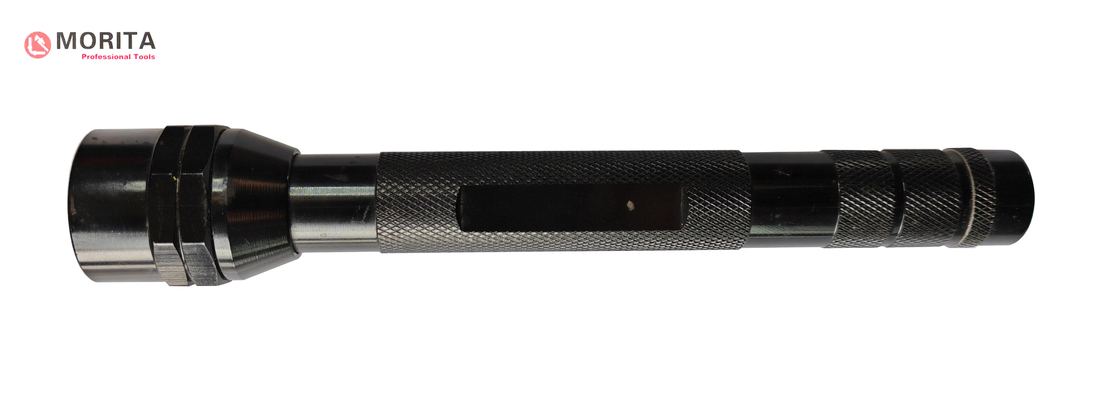 Strumenti idraulici Lanterna elettromagnetica telescopica con 6 lampade a LED 360 gradi regolabile collo morbido Lega di alluminio 640mm
