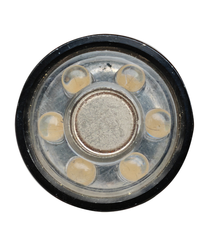 Strumenti idraulici Lanterna elettromagnetica telescopica con 6 lampade a LED 360 gradi regolabile collo morbido Lega di alluminio 640mm