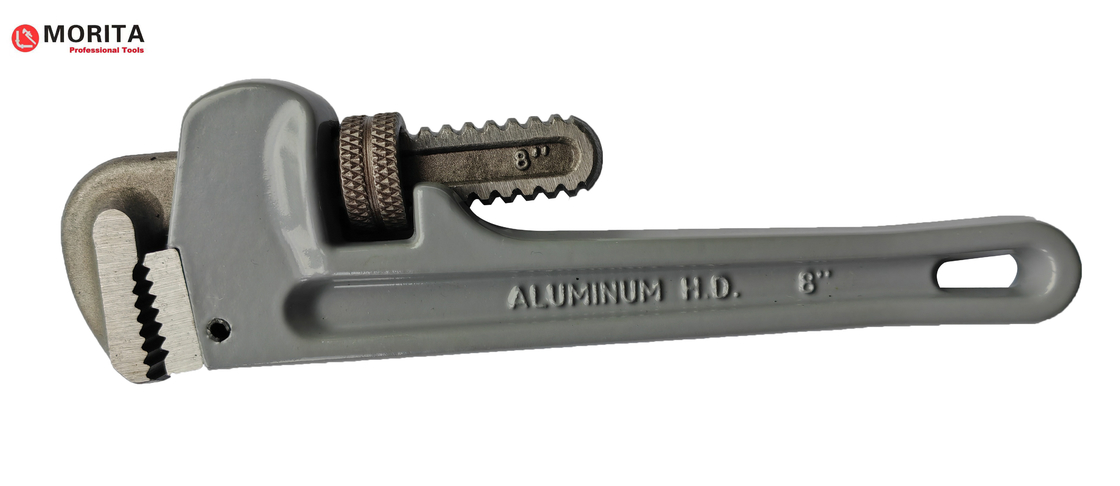 La chiave stringitubo di alluminio 8&quot;, 10&quot;, 12&quot;, 14&quot;, 18&quot;, 24&quot;, 36&quot;, 48&quot; lega di alluminio, Cr-Vsteel preme saldamente il tubo per evitare lo slittamento