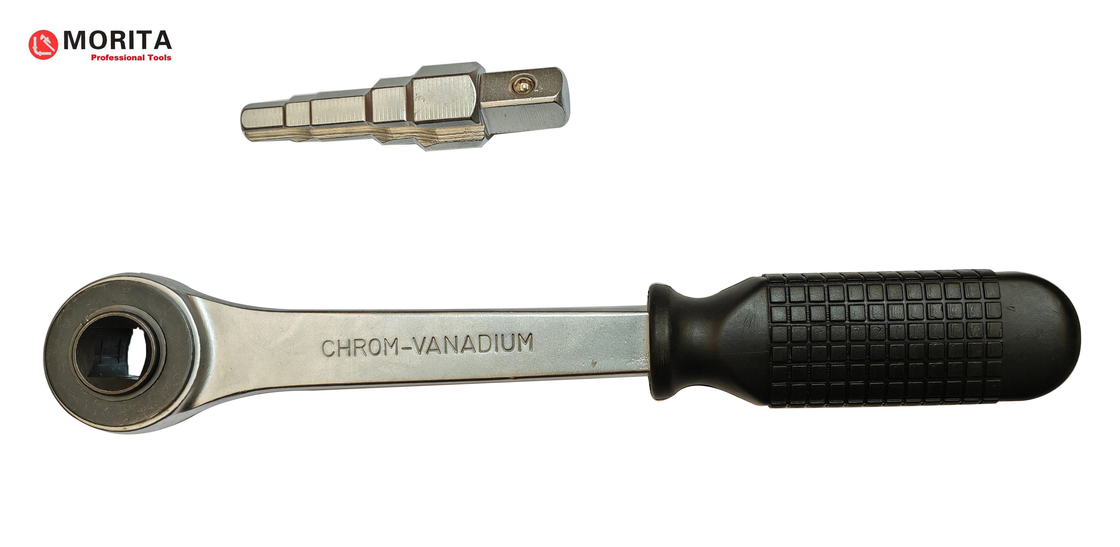 chiave inglese per tubi Radiatore di riavvolgimento di grilletto Set di acciaio Cr-V Lunghezza 270mm/10.5 "Testa 2-in-1