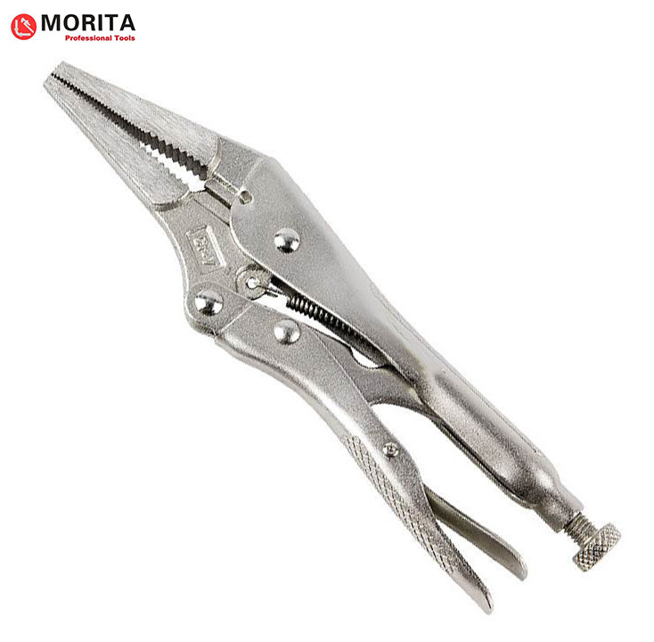 Chiusura di tubi a naso lungo, pinze di blocco, acciaio cromo vanadio 5&quot;, 6&quot;, 9&quot;, una presa sicura in aree strette e difficili da raggiungere