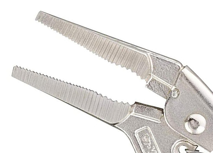 Chiusura di tubi a naso lungo, pinze di blocco, acciaio cromo vanadio 5&quot;, 6&quot;, 9&quot;, una presa sicura in aree strette e difficili da raggiungere