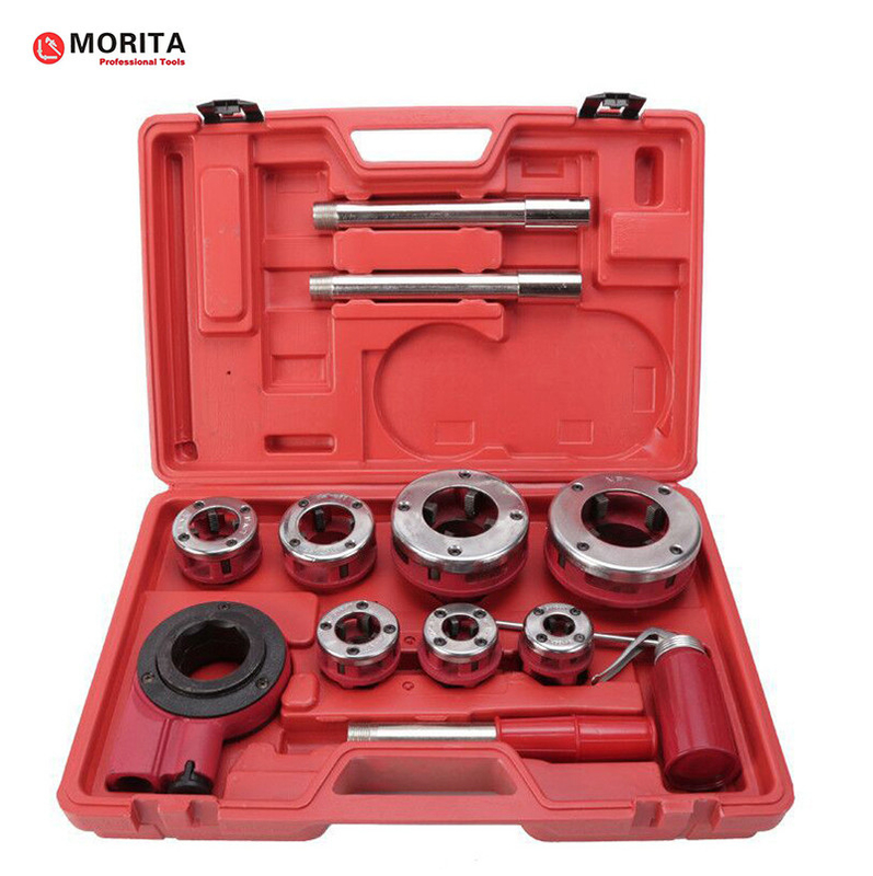 Kit di attrezzature per il rivestimento di tubi a catena 6 pezzi 1/2&quot;-2&quot; di ghisa, di acciai legati per il rivestimento di tubi di gas o di tubi di ferro galvanizzato