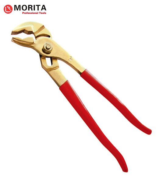 Strumenti non scintillanti a scanalatura, pinza di pompa dell'acqua 10&quot;, 12&quot; adatta per il gas etilenico 7,8% gas idrogeno 21%