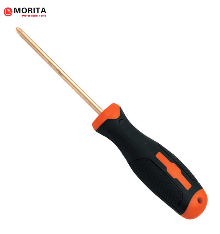 Strumenti non scintillanti cacciavite Phillips, Pozi, Torx Berillium Bronzo o Aluminio Bronzo durezza fino a HRC30