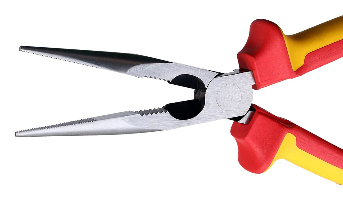 Strumenti a mano isolati Tensione elevata Pinze per naso VDE 6&quot; 8&quot;